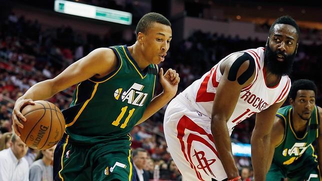 Exum, en un partido ante los Rockets