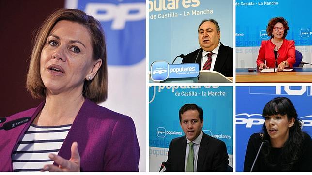 Tirado, Riolobos, Velázquez, Alonso y Sanz acompañan a Cospedal en la lista a las Cortes