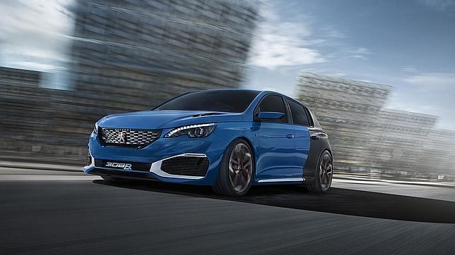 Peugeot 308 R HYbrid, prototipo salvaje