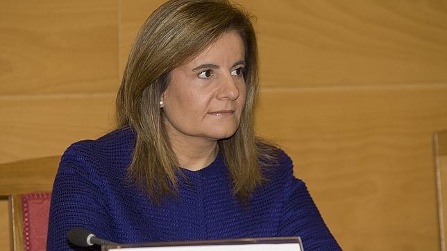 La ministra de Empleo, Fáima Bañez