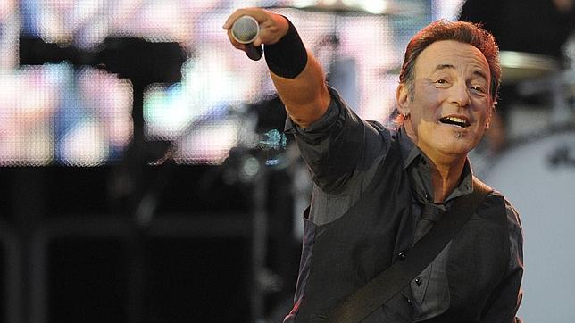 Bruce Springsteen, en una imagen de archivo durante un concierto en Gijón