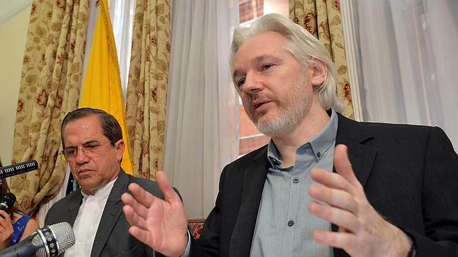 Imagen de archivo de Julian Assange