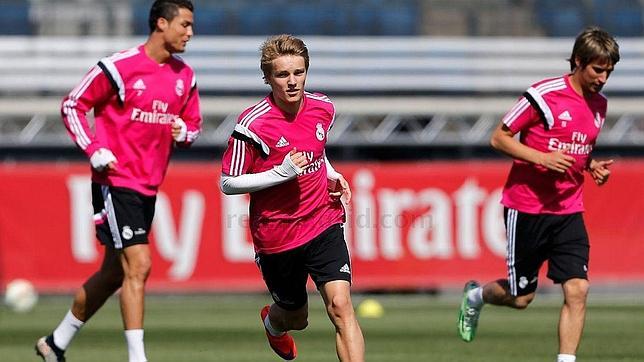 Odegaard puede debutar ante el Almería