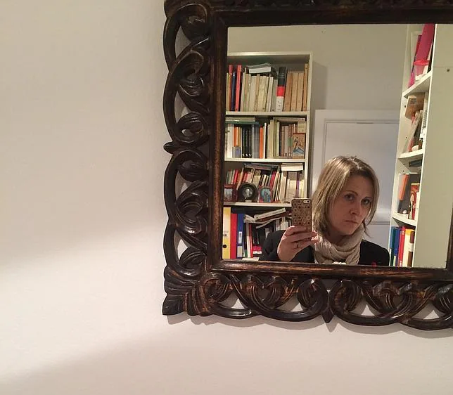 El selfie reflejado que Sònia Hernández dedica a ABC Cultural