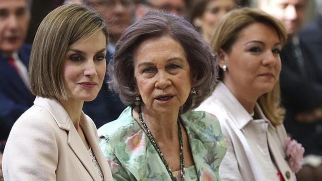 El acto de las dos Reinas se convierte en un emotivo homenaje a Doña Sofía