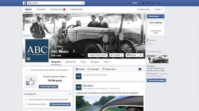 Estrenamos la página en Facebook de ABC Motor