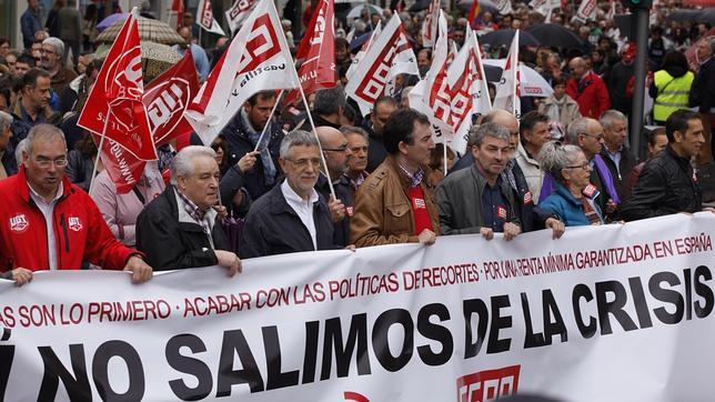 Las manifestaciones reúnen en la región a menos de 25.000 personas, la mitad que el pasado año