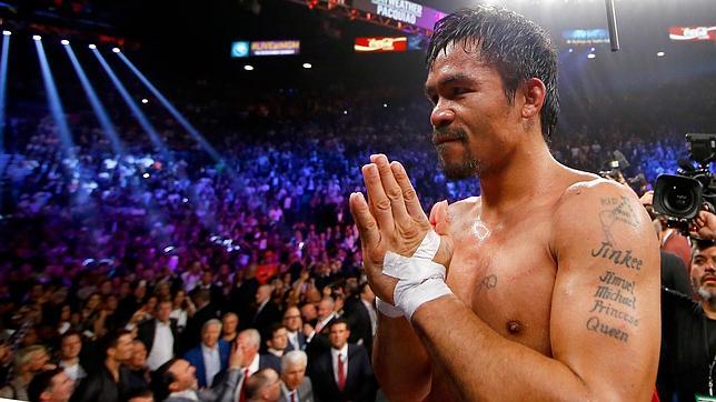 Pacquiao peleó lesionado ante Mayweather