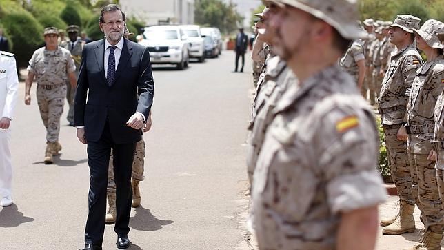 Rajoy, en Malí: «El terrorismo es el enemigo de todos, piensen como piensen»