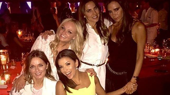 Las «spice girls» y Eva Longoria, entre los invitados a la fiesta de Beckham