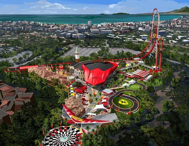 Port Aventura acelera con el nuevo parque Ferrari