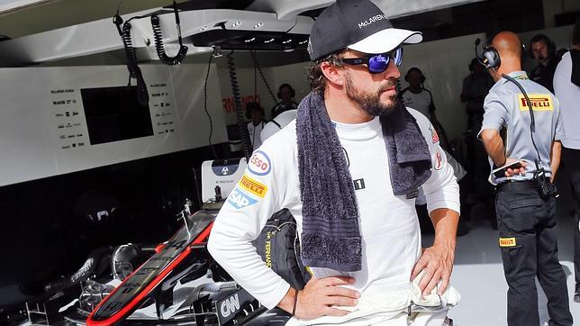 Alonso regresa al lugar de su accidente en Montmeló