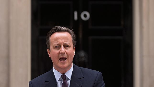 David Cameron, en Downing Street
