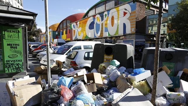 Servicios mínimos del 60% para la huelga de basuras en Madrid