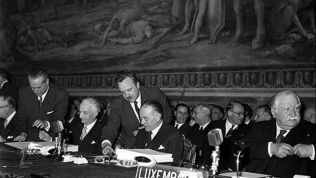 Firma del Tratado de Roma