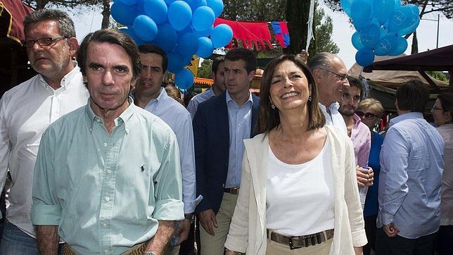 Aznar se estrena este martes en Zaragoza  con su primer mitin de campaña