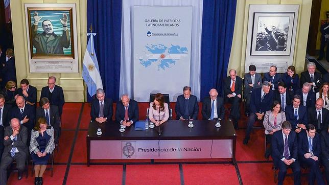 Cristina Fernández de Kirchner en un encuentro el pasado 4 de mayo