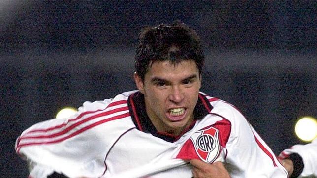 Javier Saviola, parte de la plantilla de River en 2001