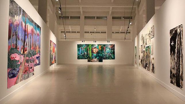 La exposición Tríptico de Málaga, de Abraham Lacalle, en el CAC