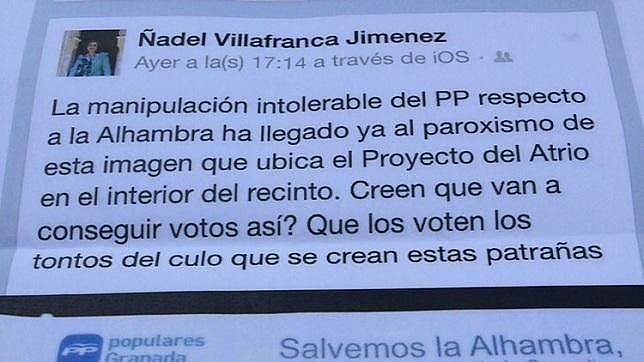 Los insultos también entran en campaña electoral