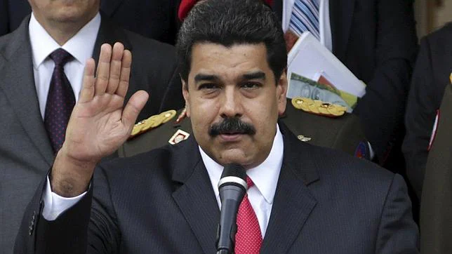 Nicolás Maduro, en un acto institucional este sábado