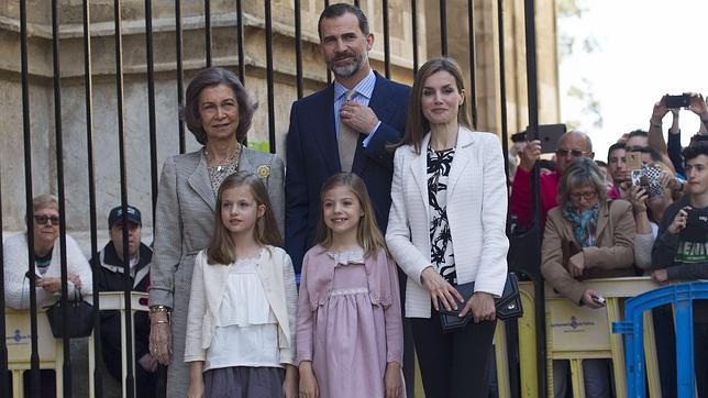 La Primera Comunión de Leonor de Borbón reunirá a toda la Familia Real