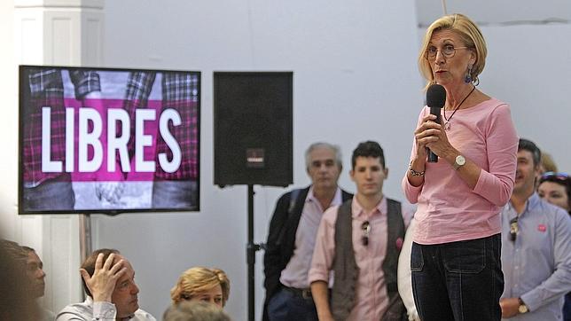 Rosa Díez aprovecha las «contradicciones» de Ciudadanos para atacar a Rivera