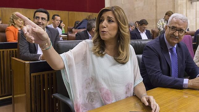 El Parlamento andaluz rechaza por tercera vez la investidura de Susana Díaz