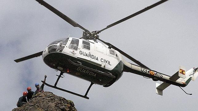 La Guardia Civil de Montaña rescató en Aragón a más de 1.100 personas en seis meses