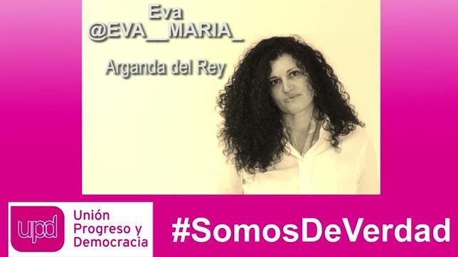 Cartel electoral de Eva María Sánchez