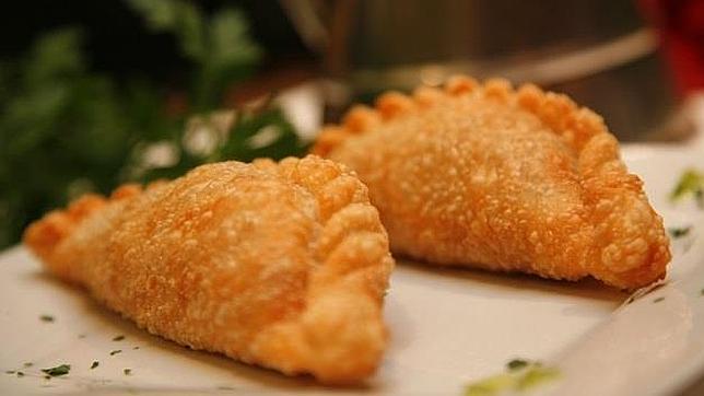 Detalle de las empanadas, uno de los platos más exitosos