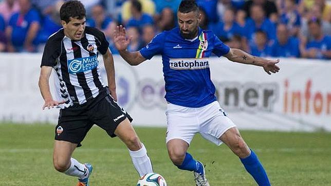 Imagen del Linares-Castellon (1-0)