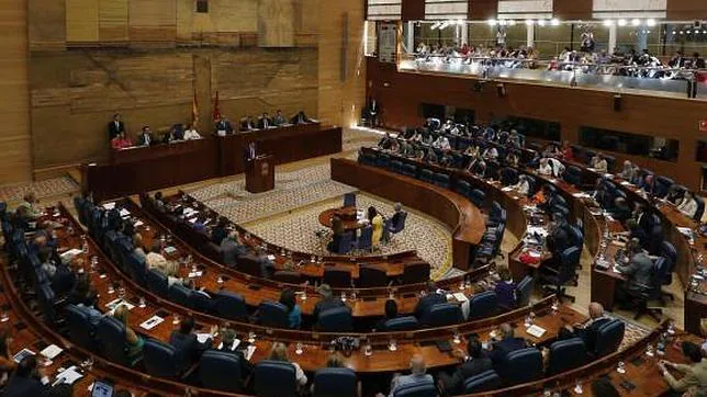 La lista de diputados electos en la décima legislatura de la Asamblea de Madrid