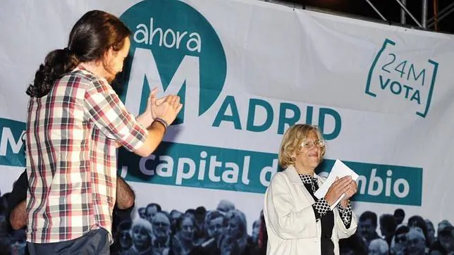 Manuela Carmena avisa a Esperanza Aguirre: «Ha ganado el cambio»
