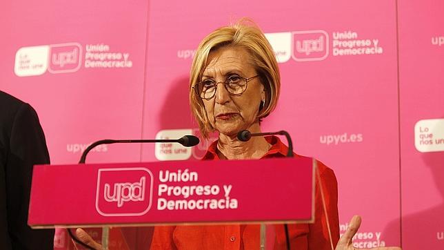 Rosa Díez ha anunciado que no presentará su candidatura para liderar el partido