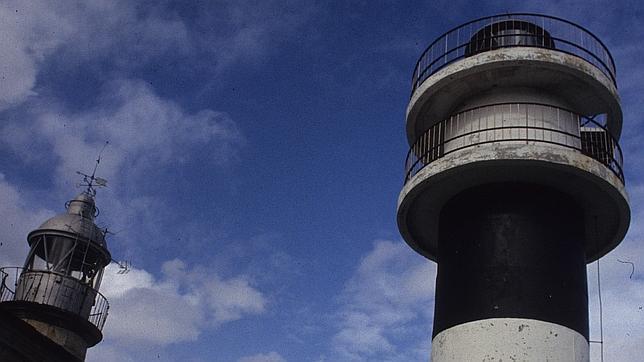 Detalle del faro de San Ciprián
