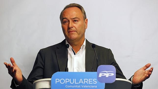 Alberto Fabra tras los resultados electorales