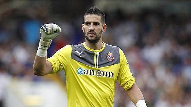 Kiko Casilla, portero del Español