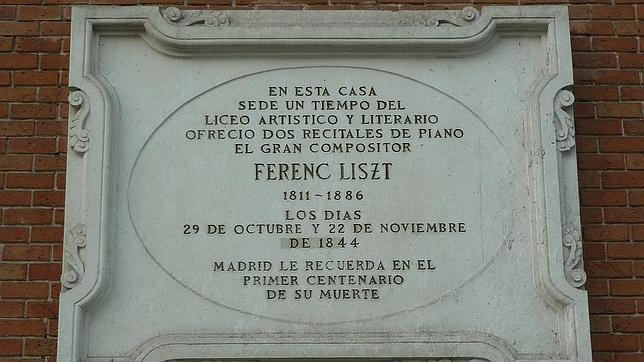 La Fundación Juan March homenajea el día que Liszt descubrió España