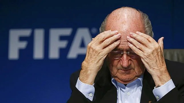 El presidente de la FIFA, Joseph Blatter