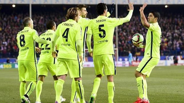 El Barcelona eliminó en cuartos de final al Atlético de Madrid