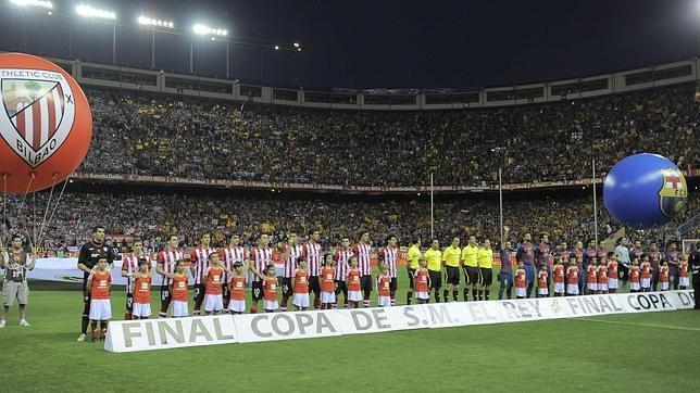 El Athletic perdió en 2012 su última final de Copa, jugada en el Vicente Calderón