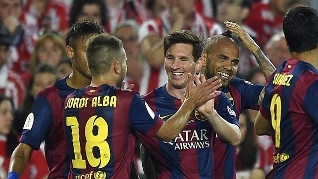 Un Messi imparable le regala el doblete al Barcelona