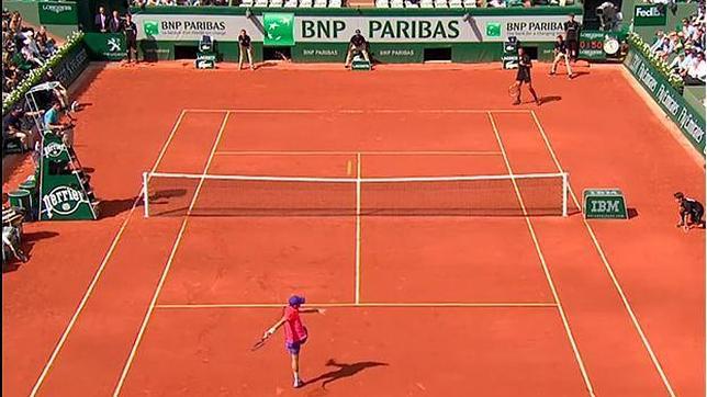 Tsonga y Sela jugaron fútbol-tenis en Roland Garros