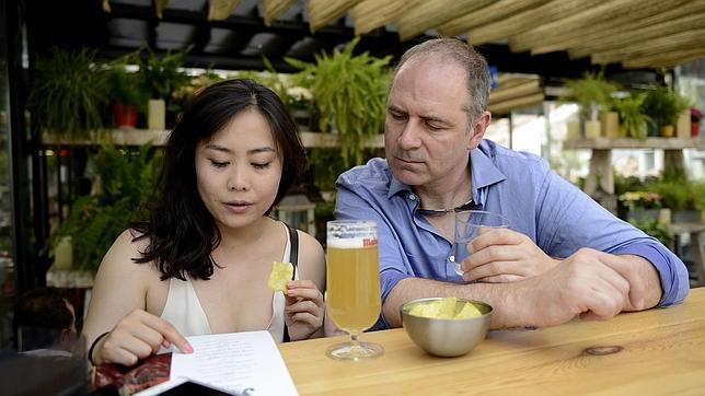 Las caipirinhas son el cóctel estrella de esta terraza