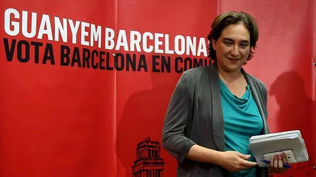 Ada Colau ya ha avisado de que paralizaría los desahucios en caso de llegar a la alcaldía de Barcelona