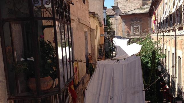 Desde un balcón de la calle Alfonso XII