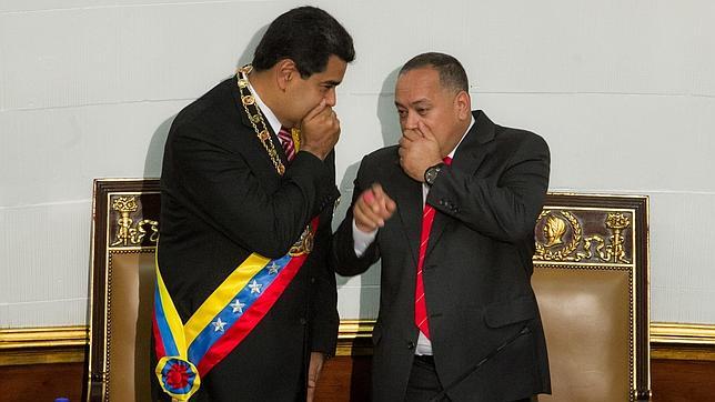 Nicolás Maduro y Diosdado Cabello en una imagen de archivo