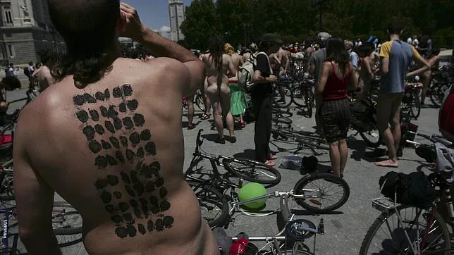Carrera nudista celebrada en Madrid (Imagen de archivo)