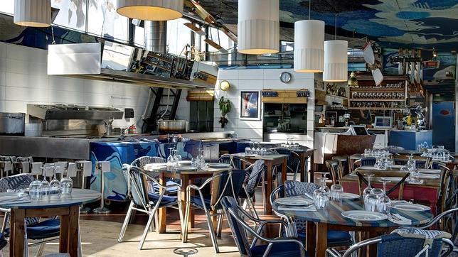 Interior del Xiringuito Escribà